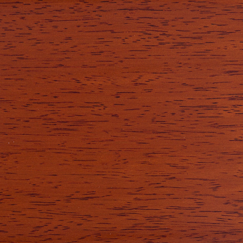 Padauk Lantai Kayu Pepejal Berkilat Merah Coklat Tinggi