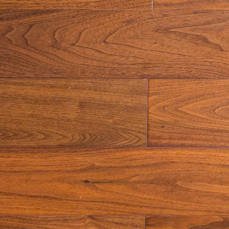 Lantai Kayu Pepejal Nada Asli Walnut Hitam