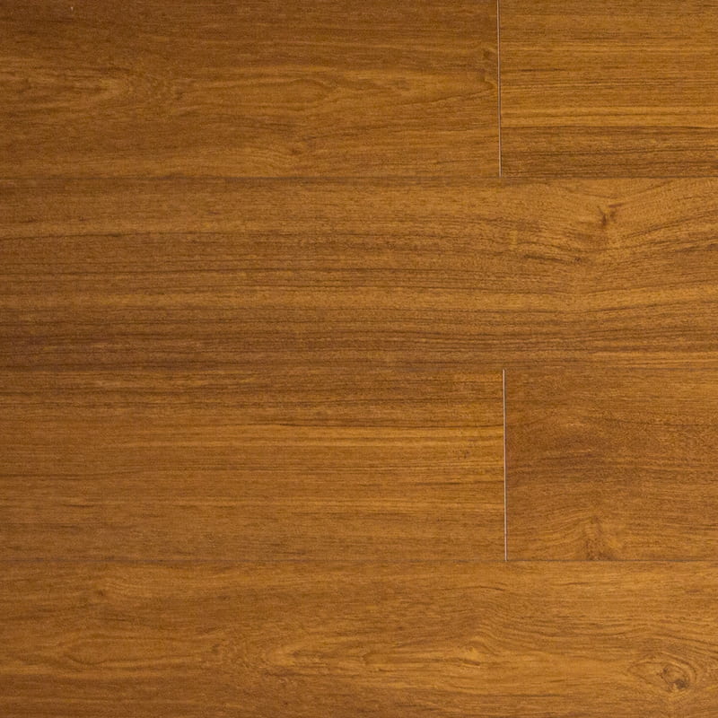Multi-Ply Teak Warm Yellow Hand - Lantai Kayu Kejuruteraan Klik dikikis (1220×196×15mm)