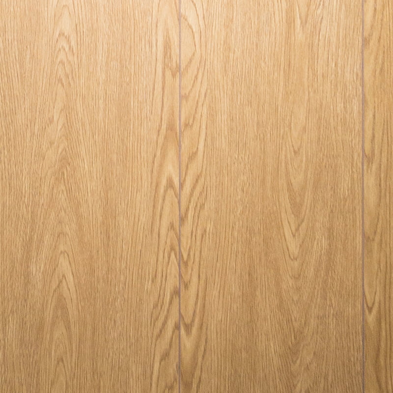 3 Lapisan Oak Light Golden Yellow Lantai Kayu Kejuruteraan Klik Dikikis Tangan