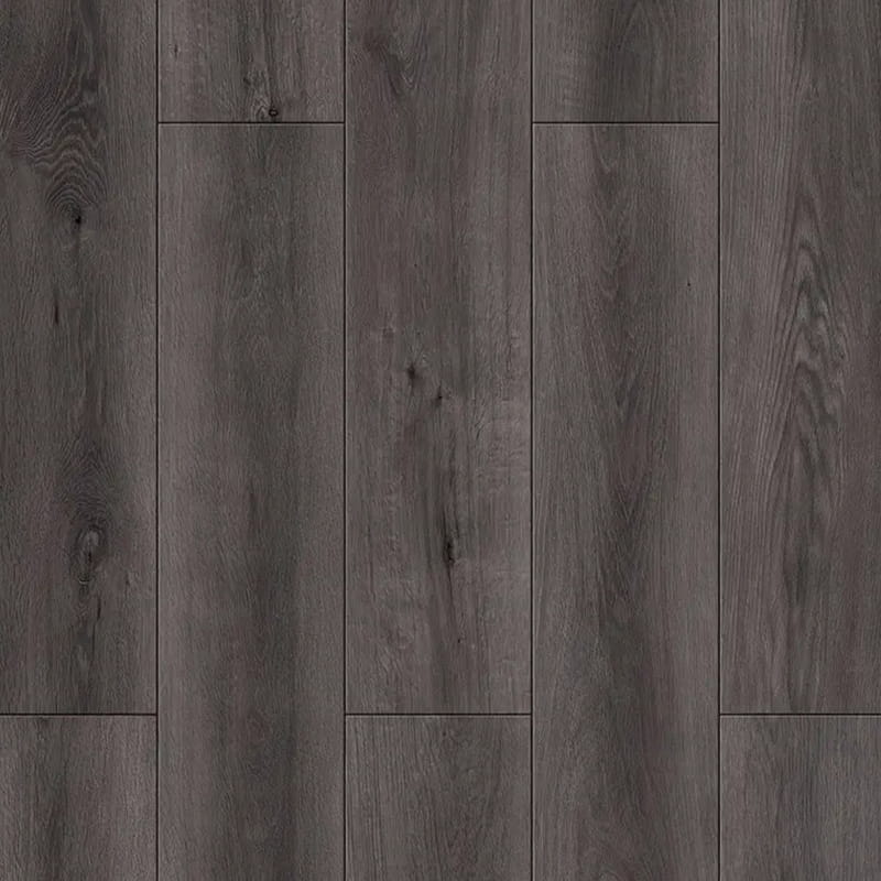 Lantai Laminat Kalis Air AC3 Bijian Walnut Coklat Gelap