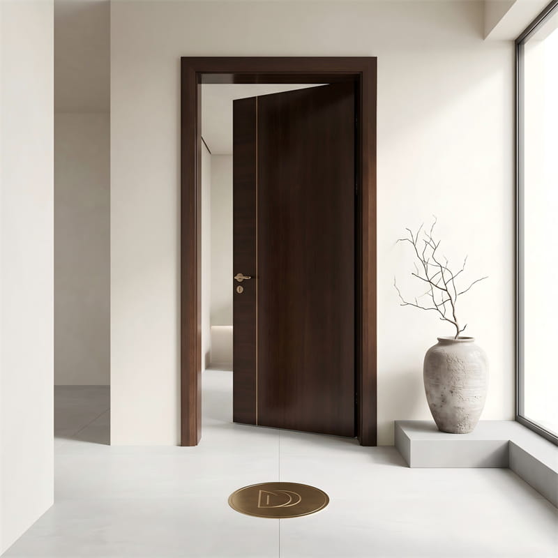 Pintu Venir Asli Walnut Hangat
